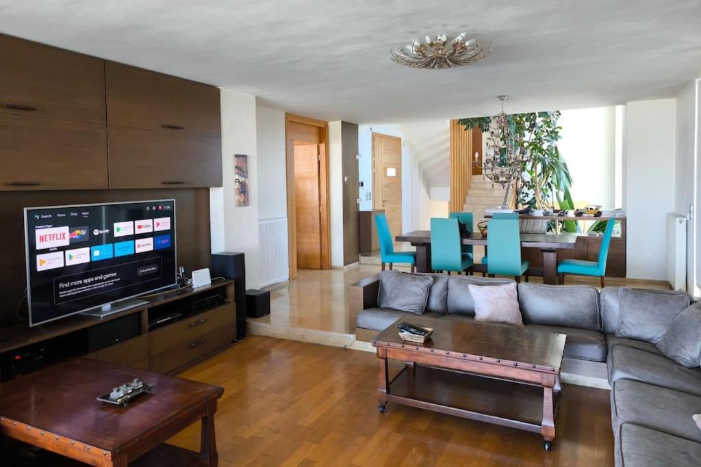 Villa Mirtylla Luxury Retreat W Pool, Bbq And Gym Héraklion