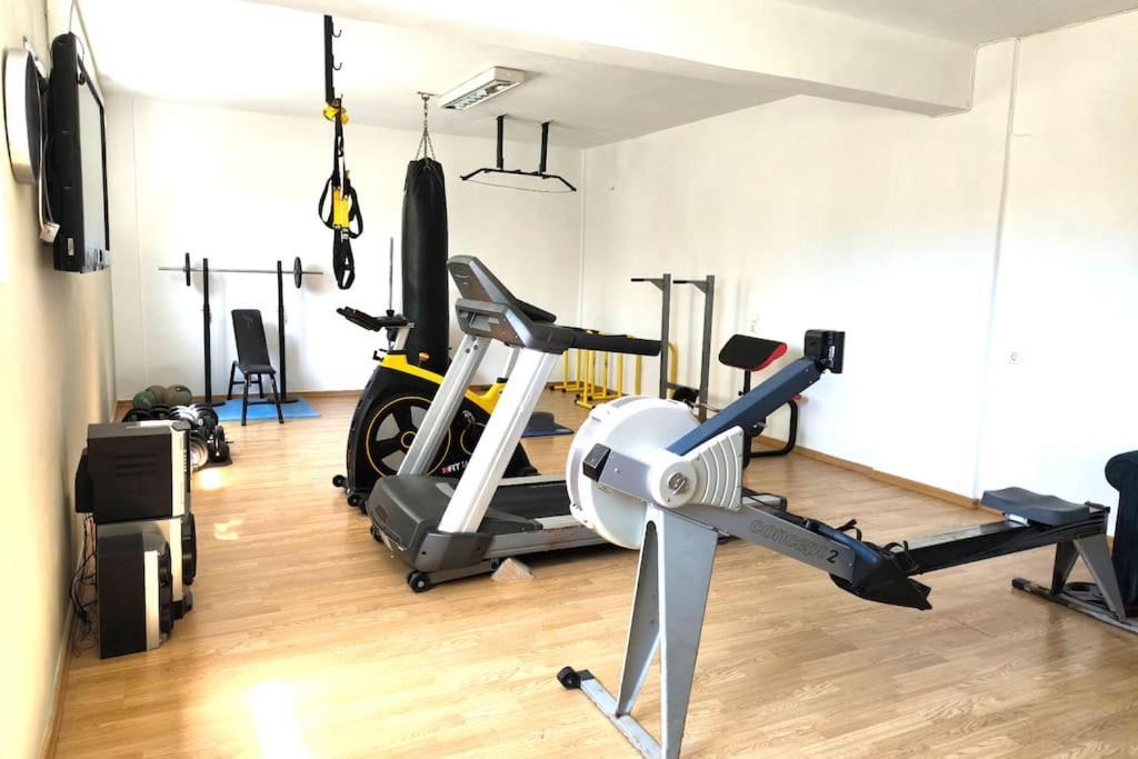 Mirtylla Luxury Retreat W Pool, Bbq And Gym Héraklion