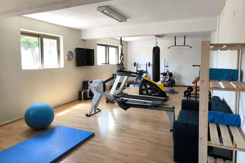 Mirtylla Luxury Retreat W Pool, Bbq And Gym Villa
